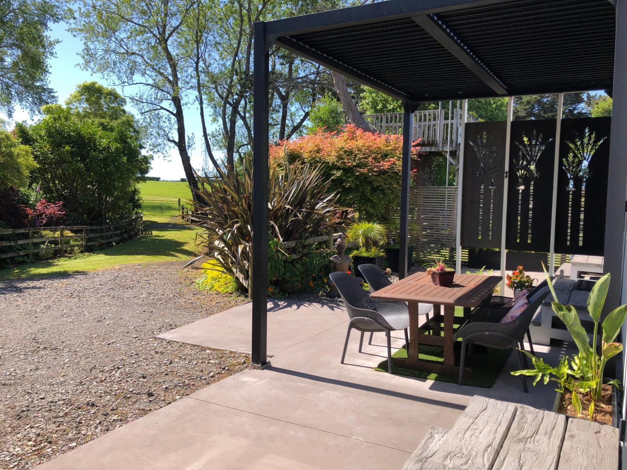Tiny Home Luxury Farm Escape New Plymouth Egmont Village Exteriör bild